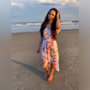 Jun Ivy Women’s High Low Floral Sundress